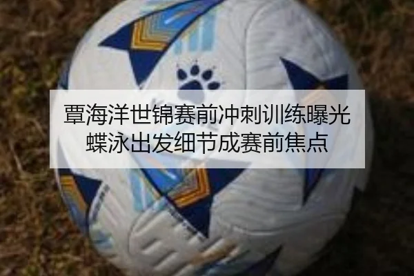 覃海洋世锦赛前冲刺训练曝光 蝶泳出发细节成赛前焦点